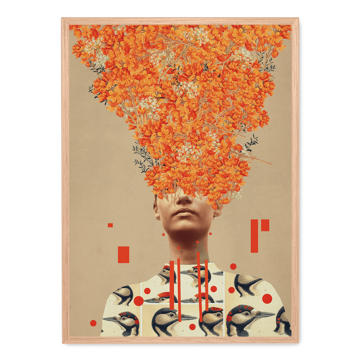 Bird Flight In Autumn poster | Postera.art