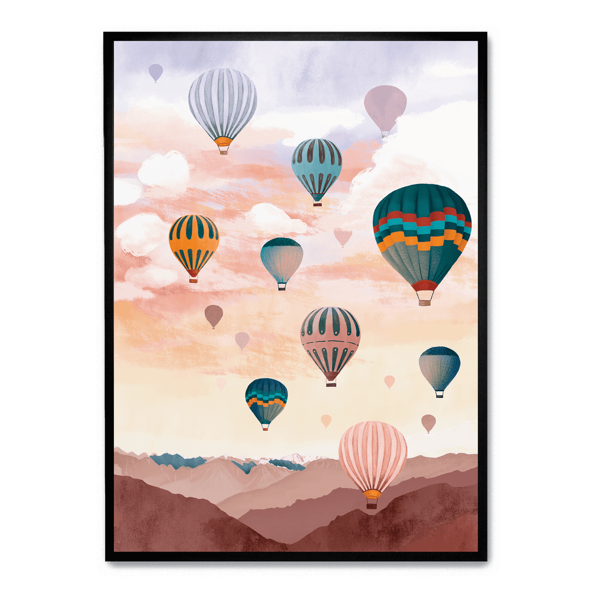 Airballoon Sky poster | Postera.art