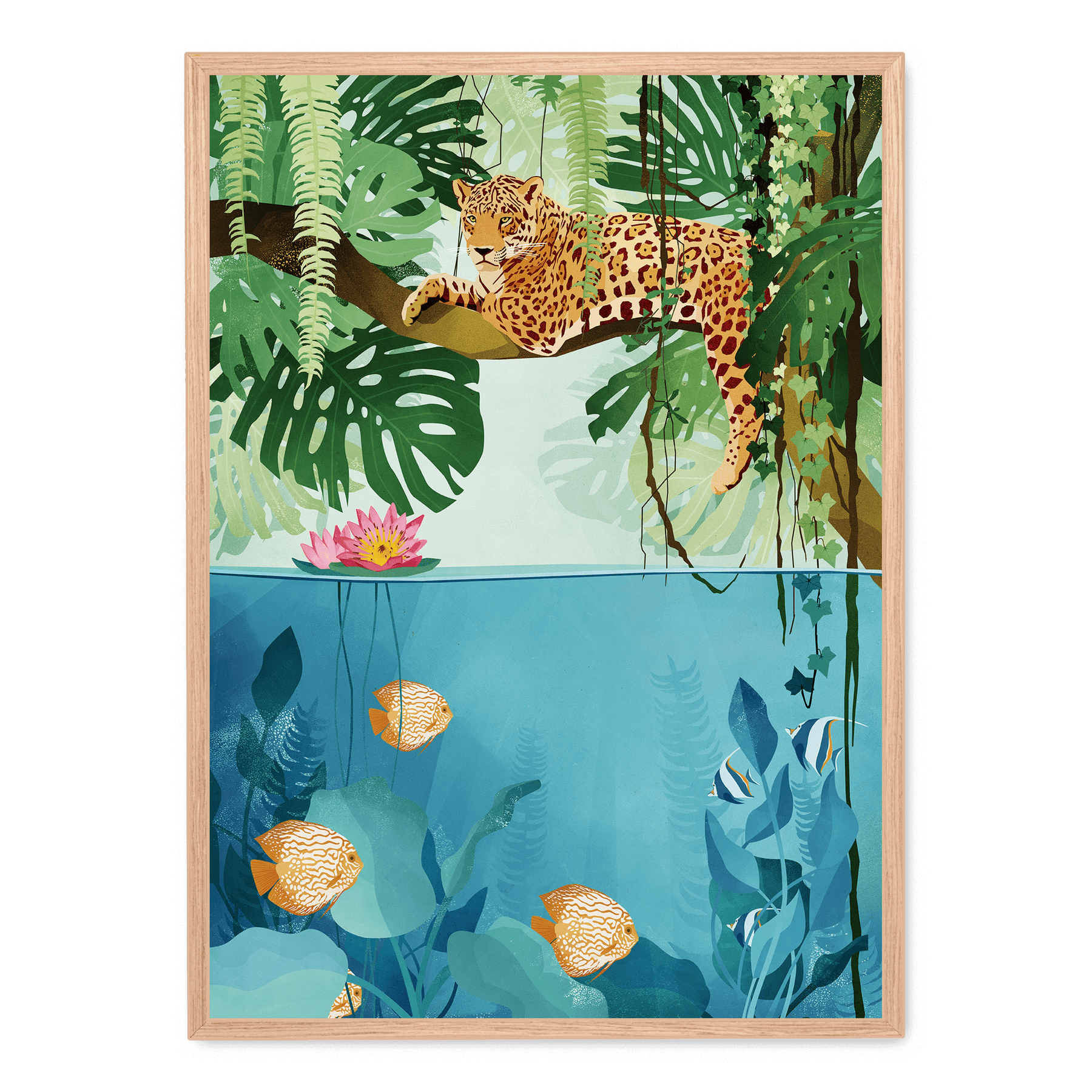 Welcome To The Jungle Poster Postera art welcome-to-the-jungle-poster-postera-art