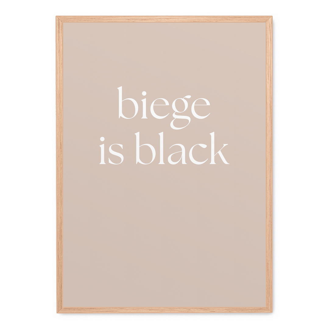 Beige Is Black