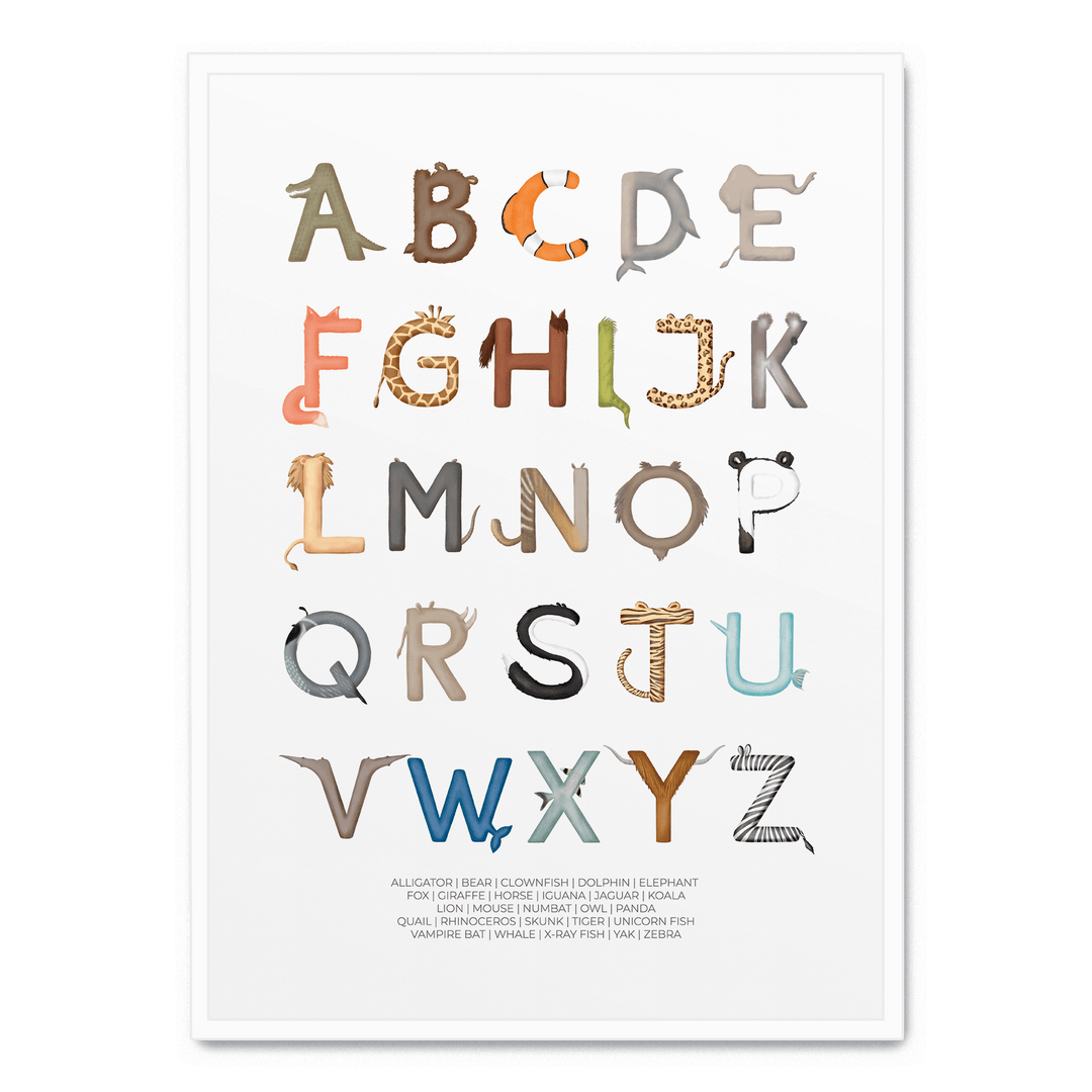 Animal Letters ABC