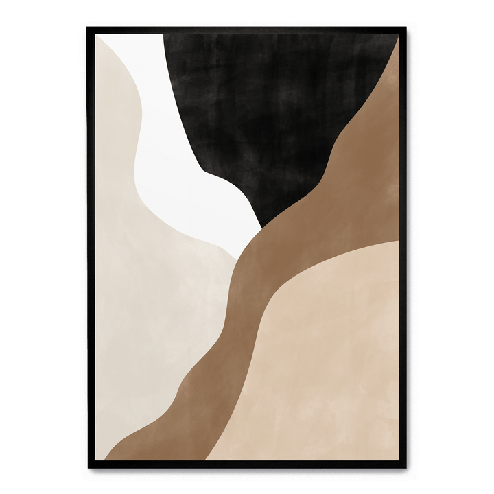 Abstract Beige And Brown No. 2