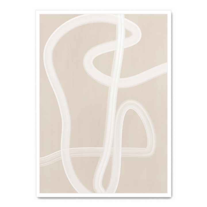 White Brush Stroke No. 2