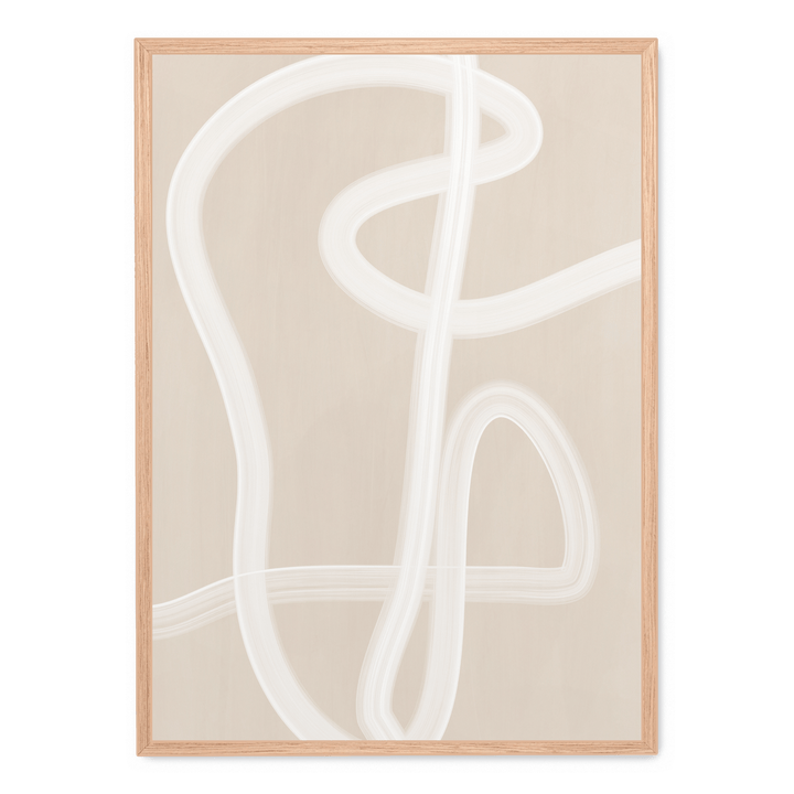 White Brush Stroke No. 2