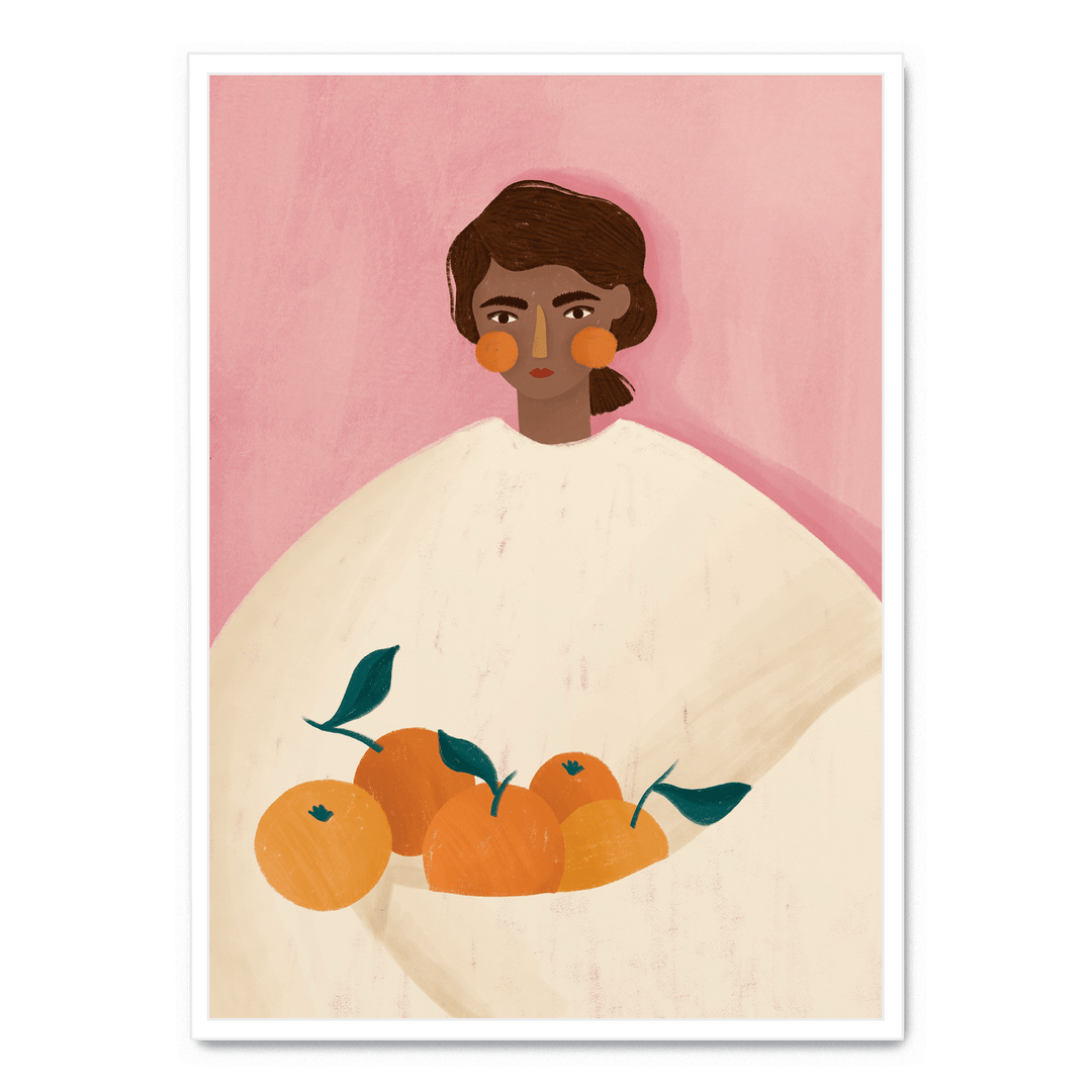 Woman With Oranges