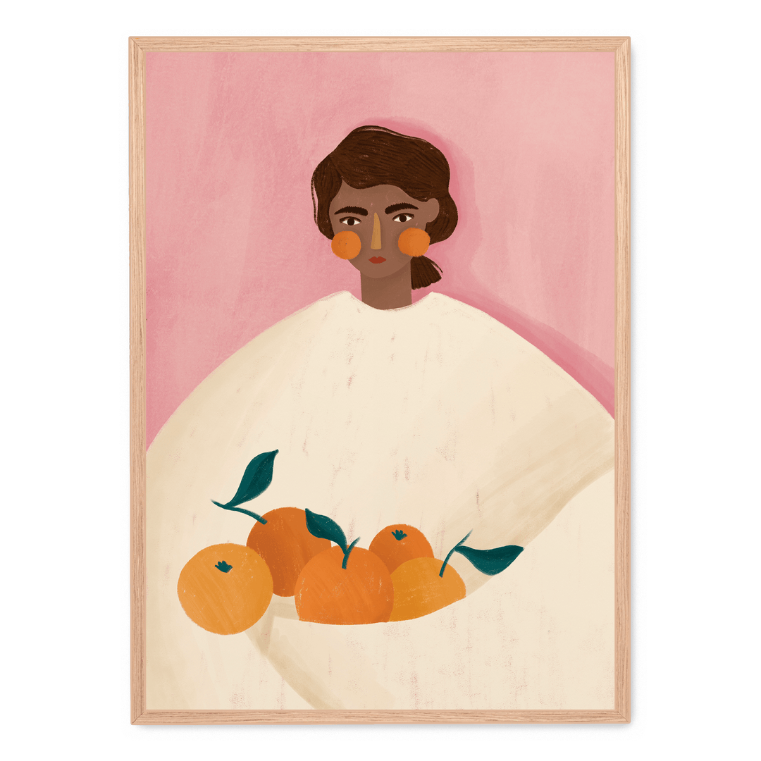 Woman With Oranges
