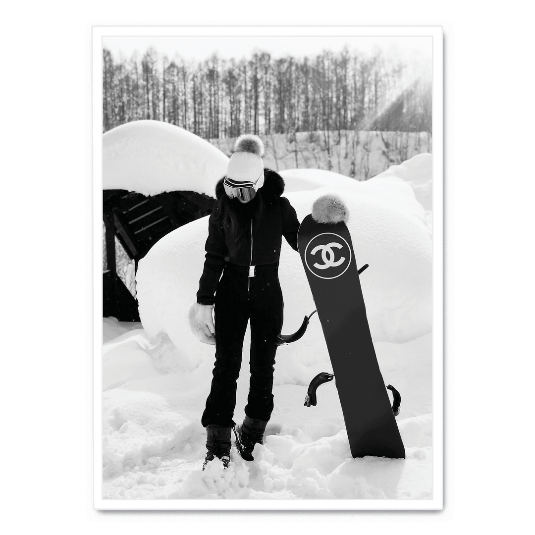 marilyn monroe yes snowboard for sale Girl With Chanel Snowboard