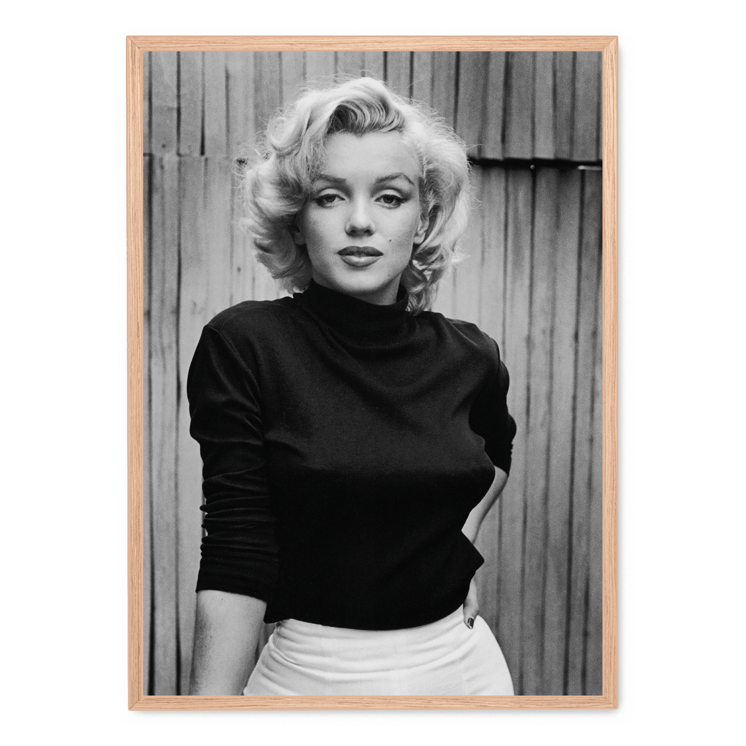 Din A4 Marilyn Monroe Druck – Ungerahmtes Hollywood-Portrait Auf Mattem Fotopapier