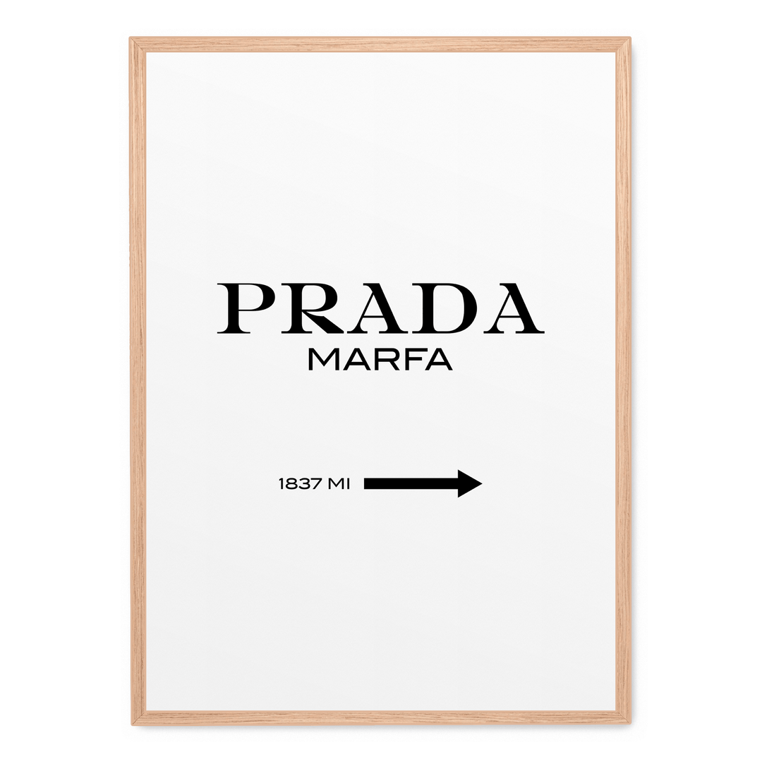 Prada Marfa poster | Postera.art