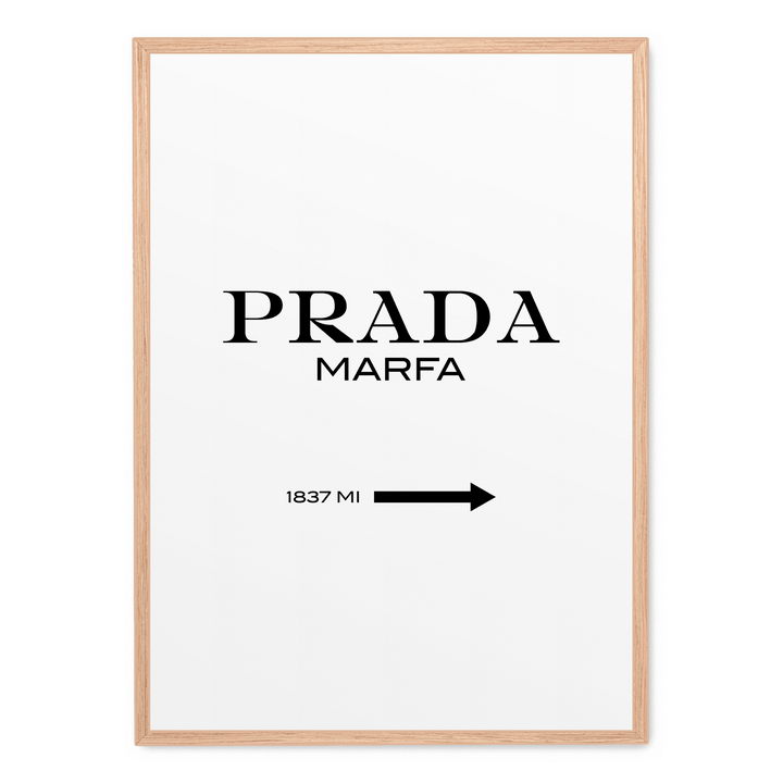 Prada Marfa poster | Postera.art