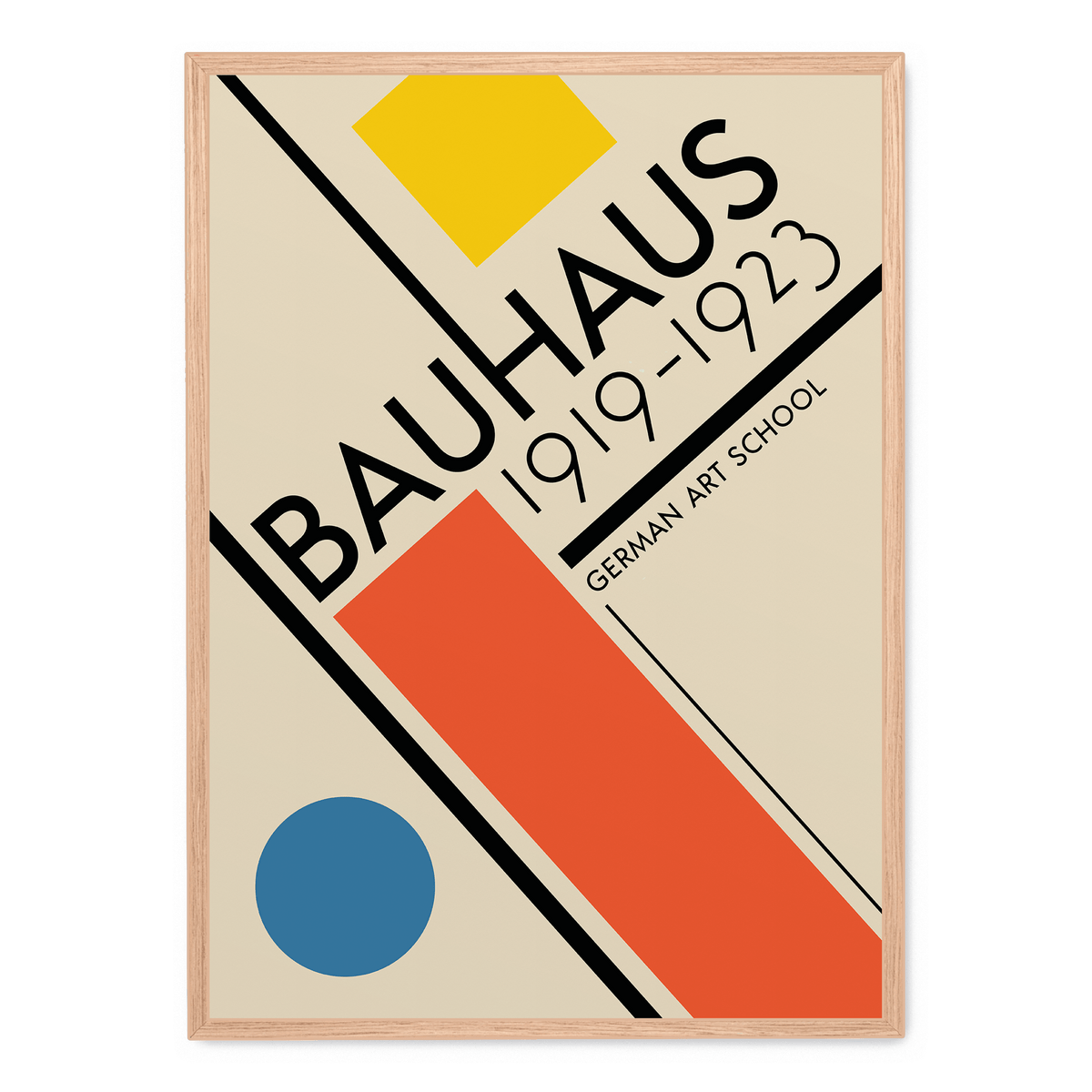 Bauhaus German Art School poster | Postera.art