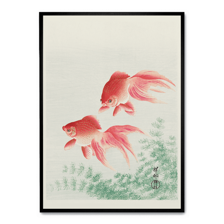 Ohara Koson - Two Goldfish