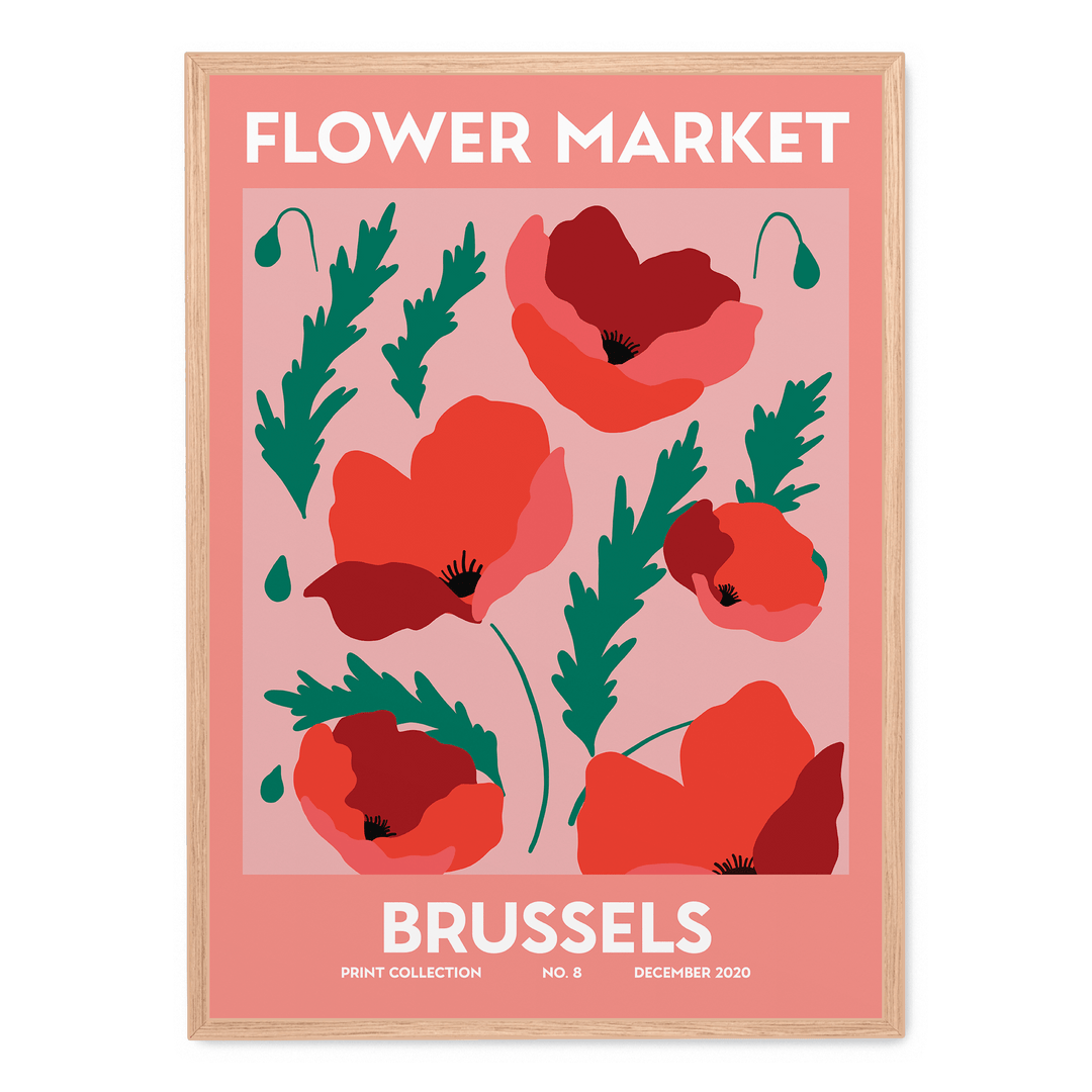 Flower Market Brussels