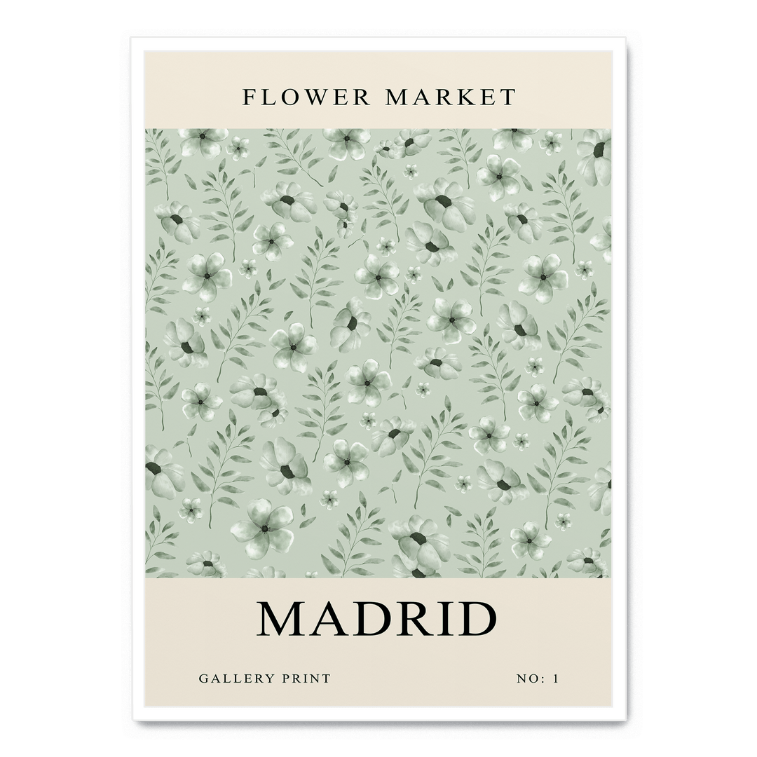 Flower Market Madrid