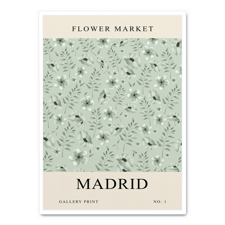 Flower Market Madrid