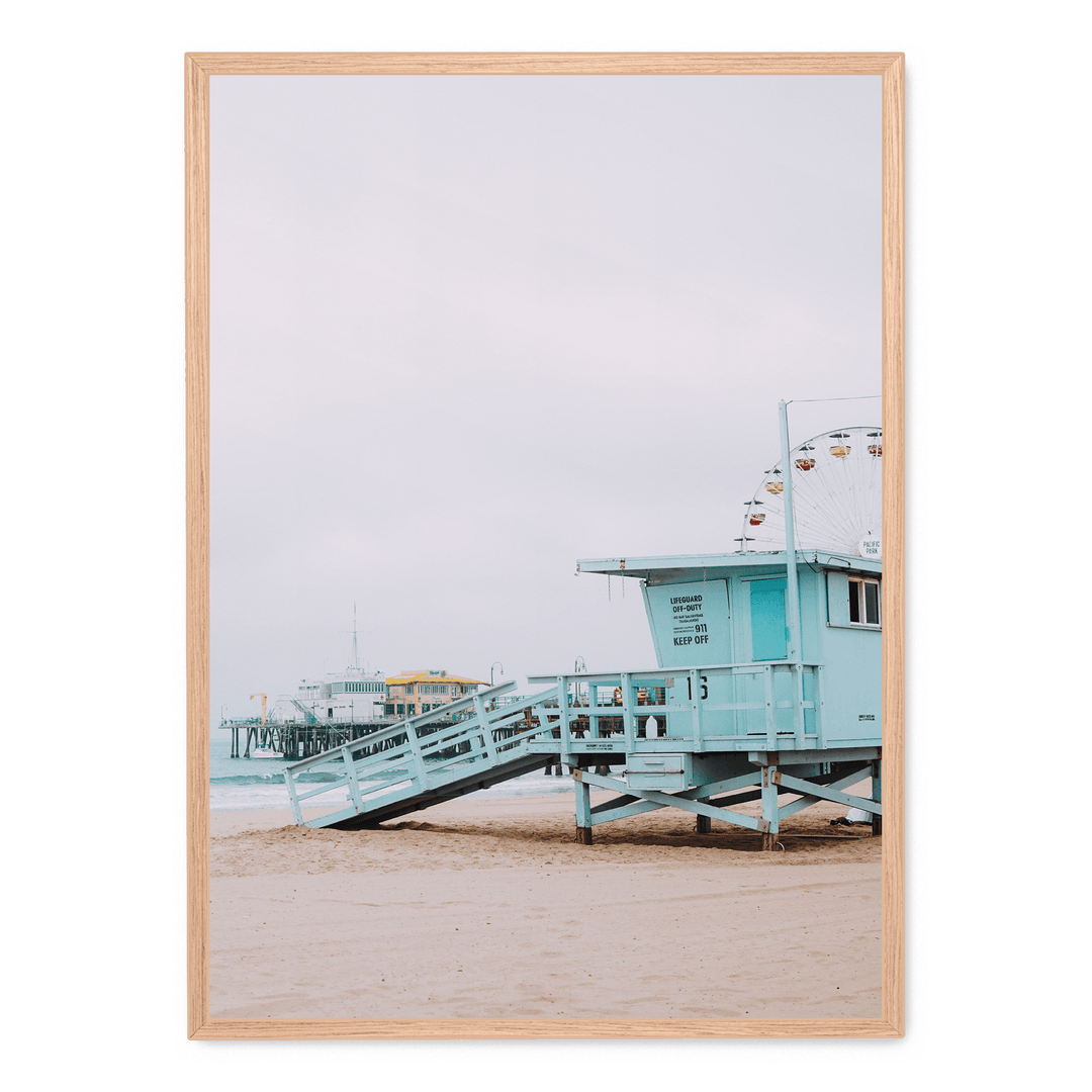 Lifeguard House On The Beach