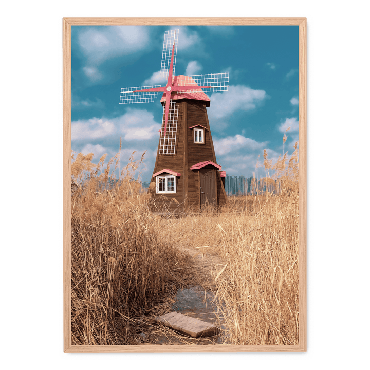 Mill Hidden In The Field