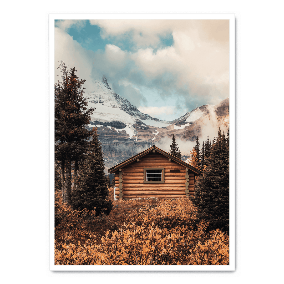 Wooden House In Nature
