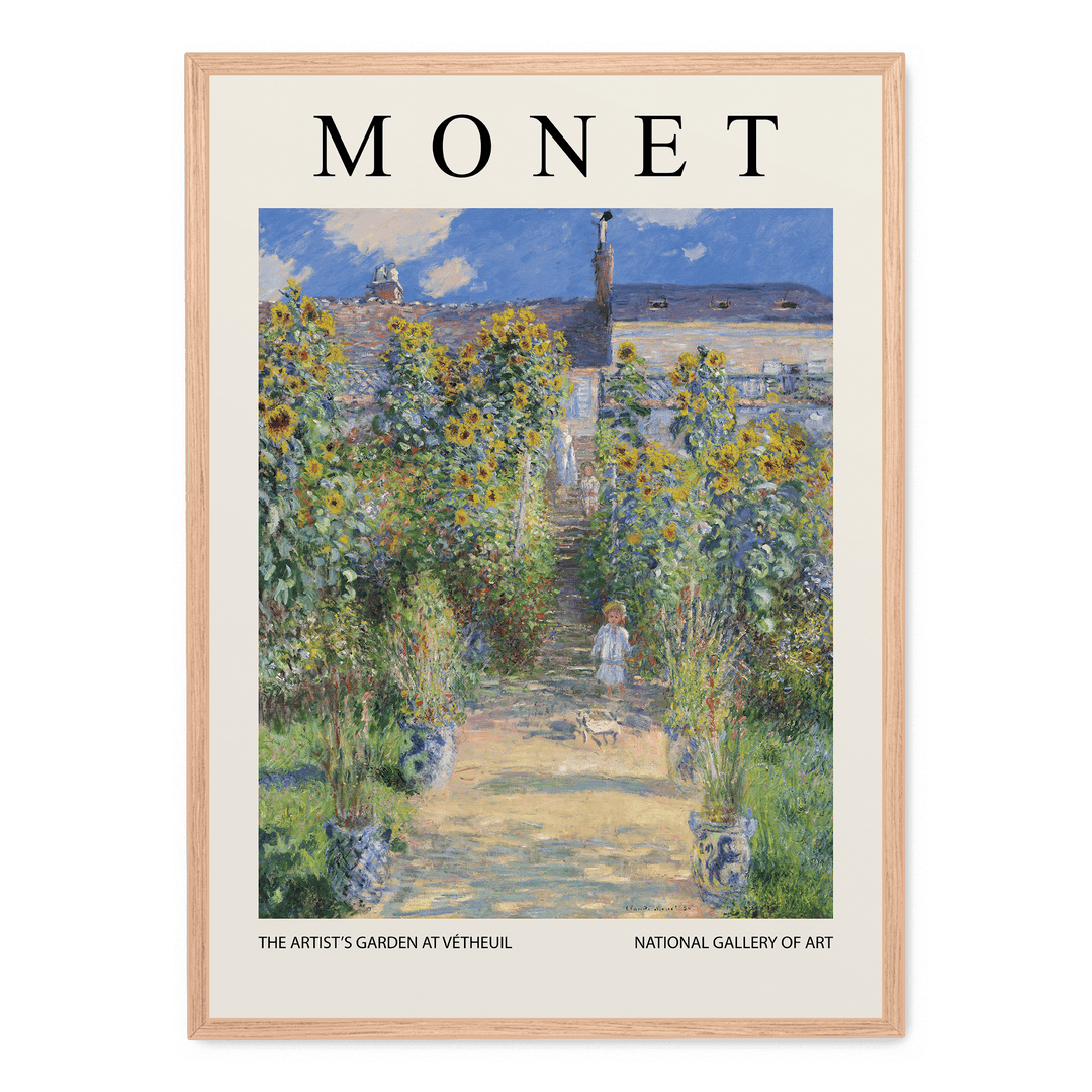 The Artist's Garden At Vétheuil