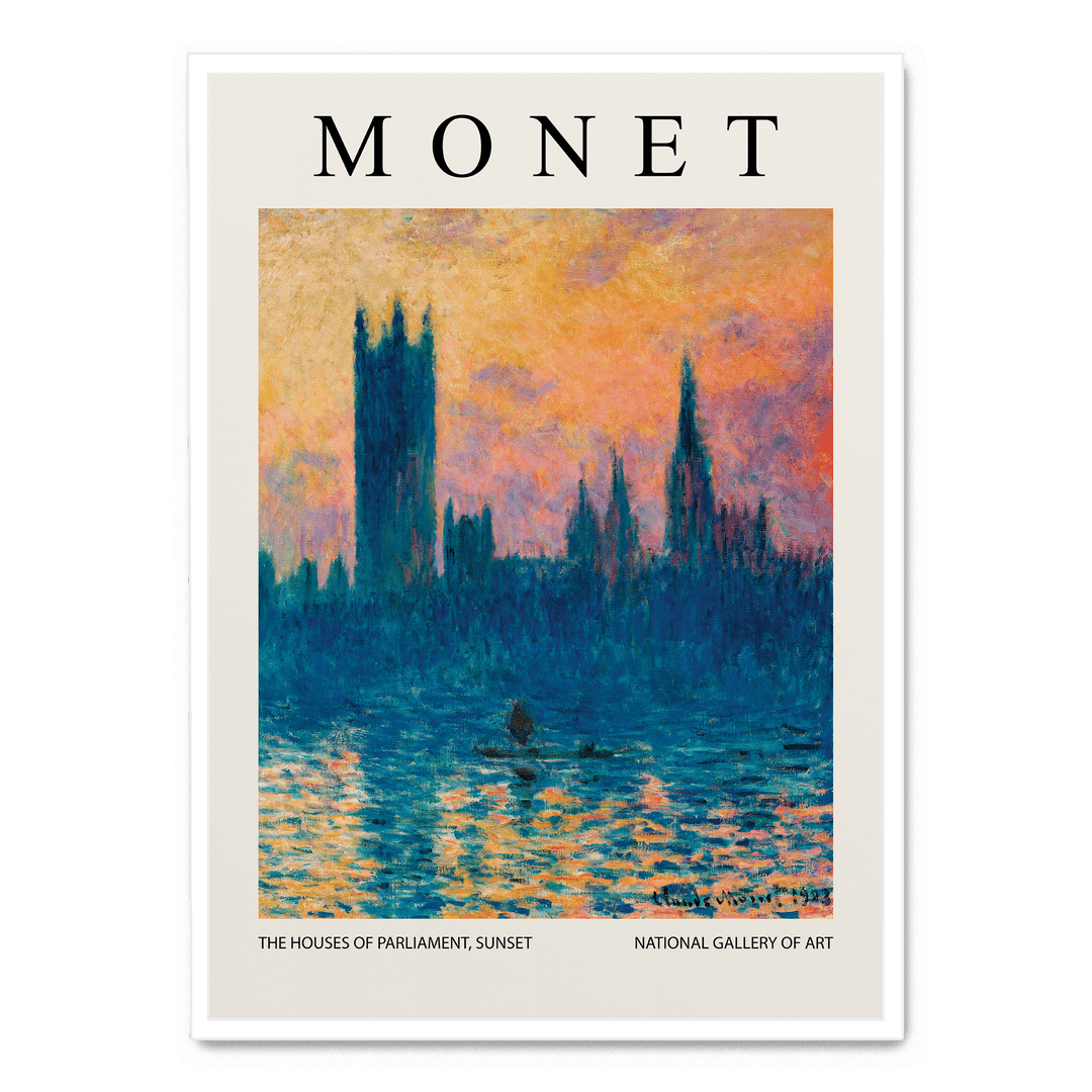 The Houses Of Parliament, Sunset