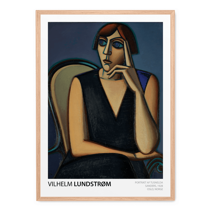 Portræt Af Tusnelda Sanders