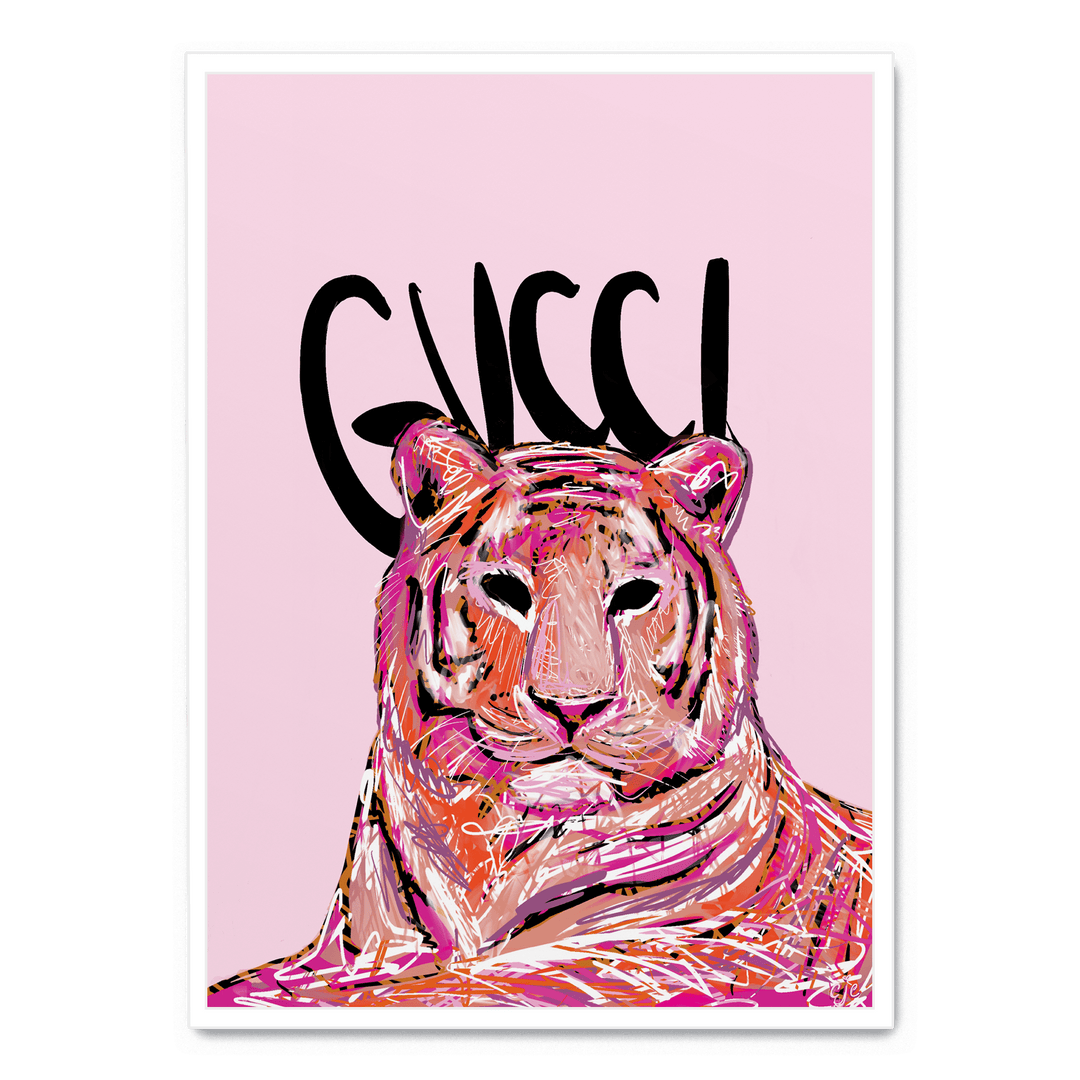 Gucci Tiger poster | Postera.art