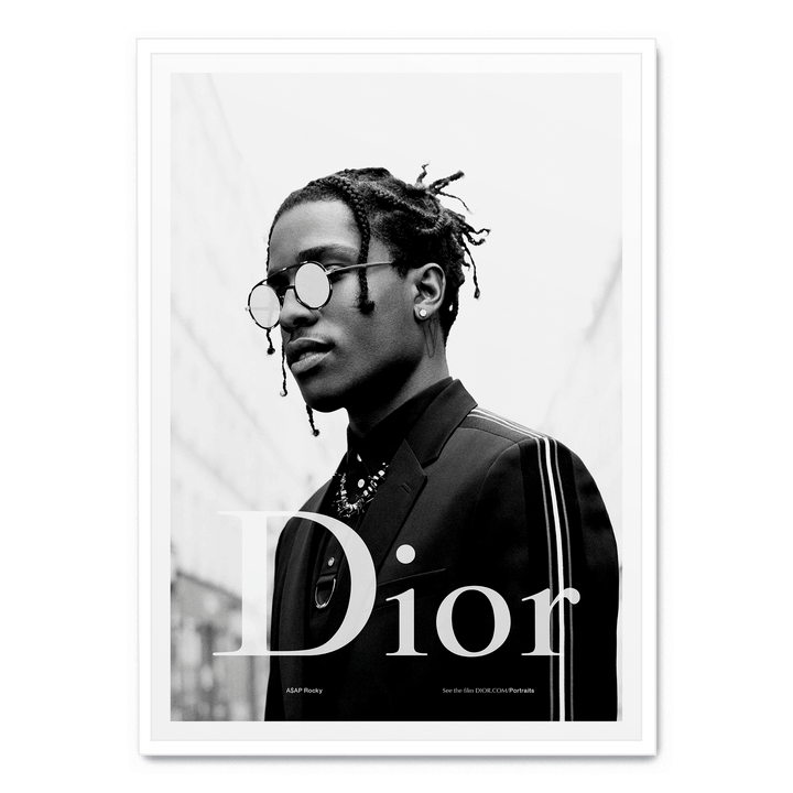 Dior x A AP Rocky poster Postera.art