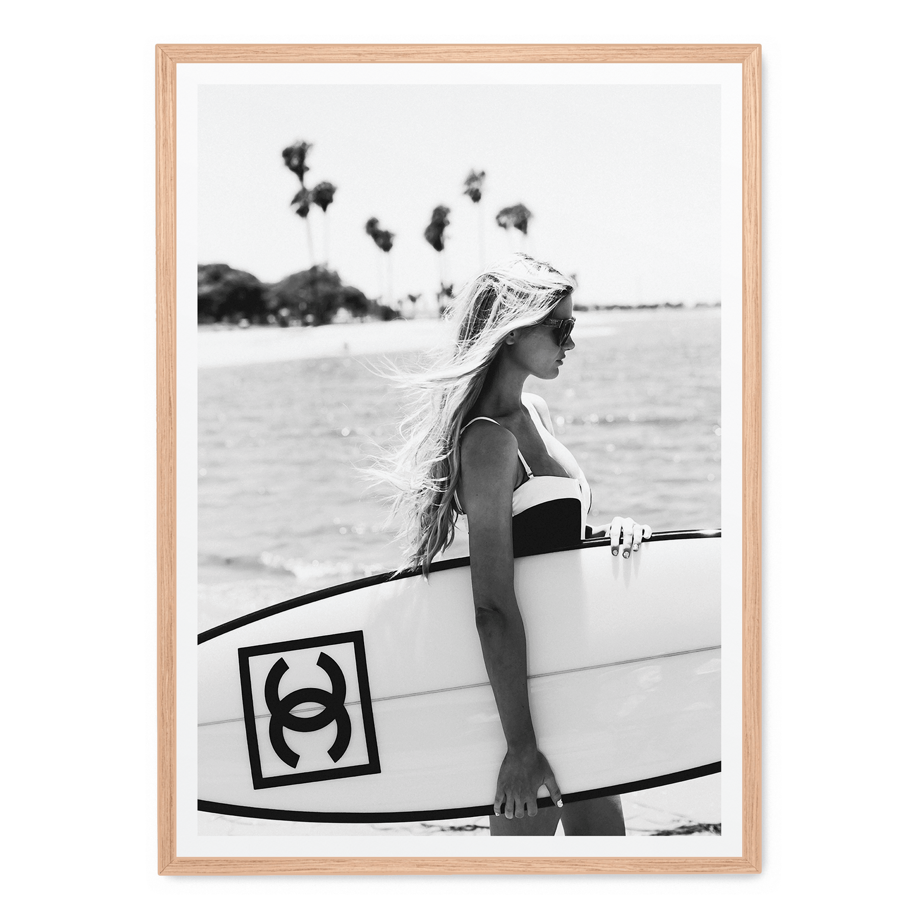 Chanel Surfer Girl poster