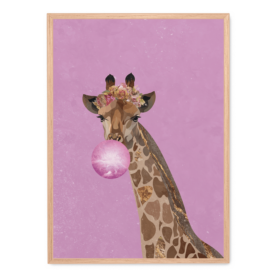 Giraffe Pink Bubblegum