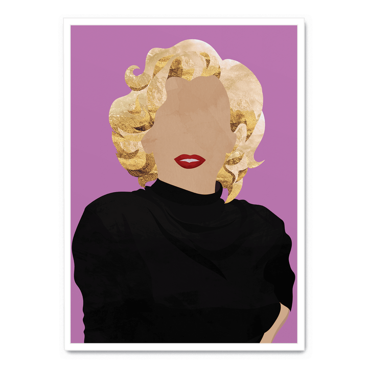 Faceless Marilyn Monroe
