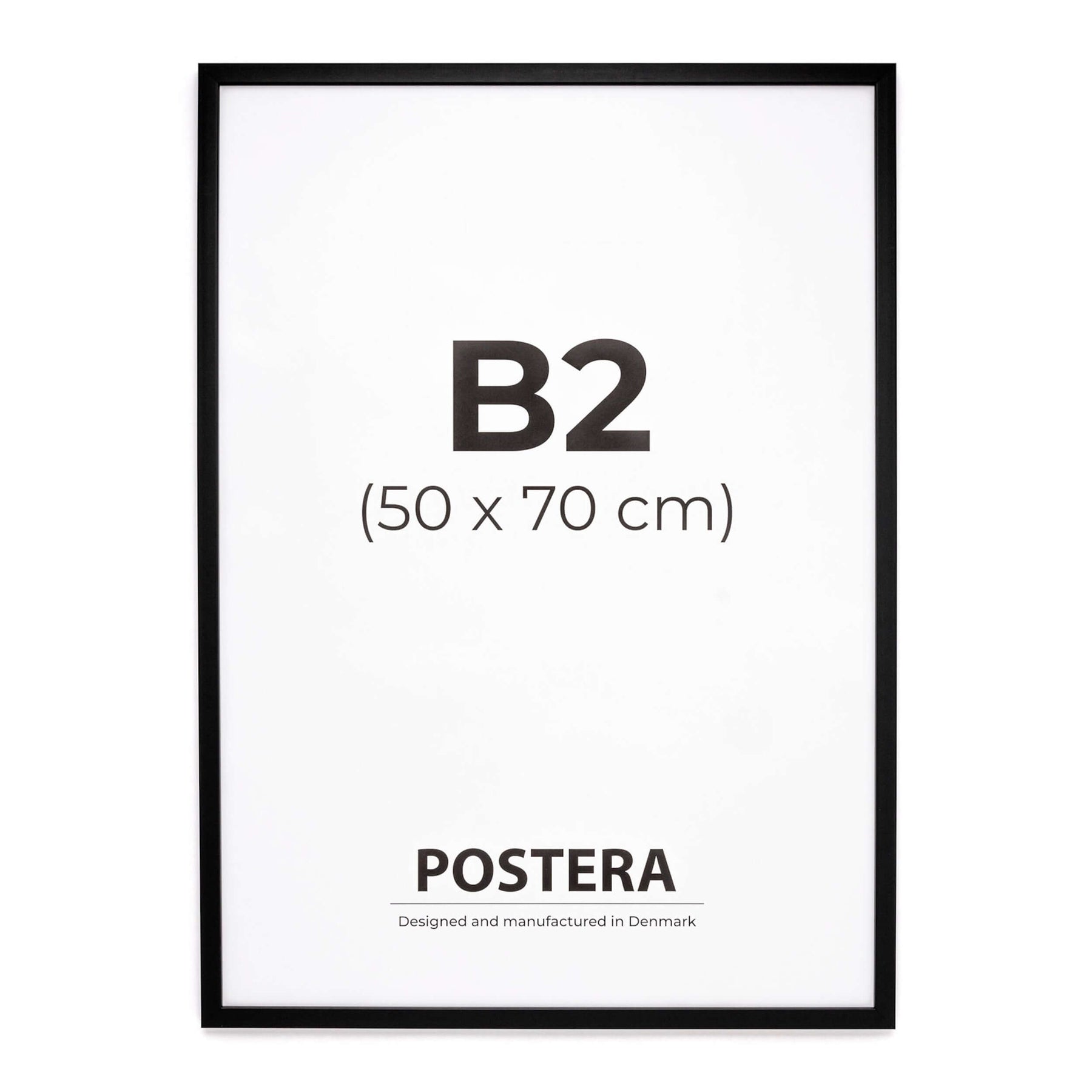 Black frame - B2 | Postera.art